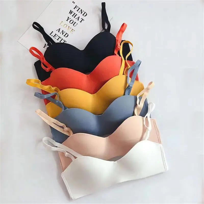 Áo Ngực Không Dây, Hỗ Trợ Nhẹ Nhàng Và Ổn Định, Thiết Kế Tối Giản Không Dây, Siêu Nhẹ, Kết Cấu Mịn, Thoải Mái, Kiểu Dáng Mới, Kẹo Bông, Hỗ Trợ Không Có Vòng 1