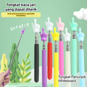 Tongkat Penunjuk Papan Tulis 68CM Teleskopik Pointer Untuk Mengajar