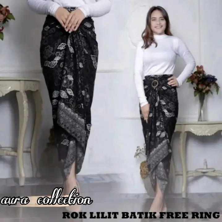 ROK LILIT BATIK BAWAHAN KEBAYA FREE RING