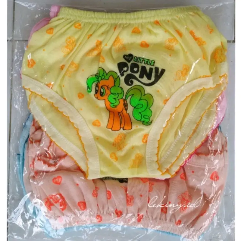 GROSIR 12 PCS ( 1 LUSIN ) CELANA DALAM ANAK CEWEK MURAH CANTIK 0