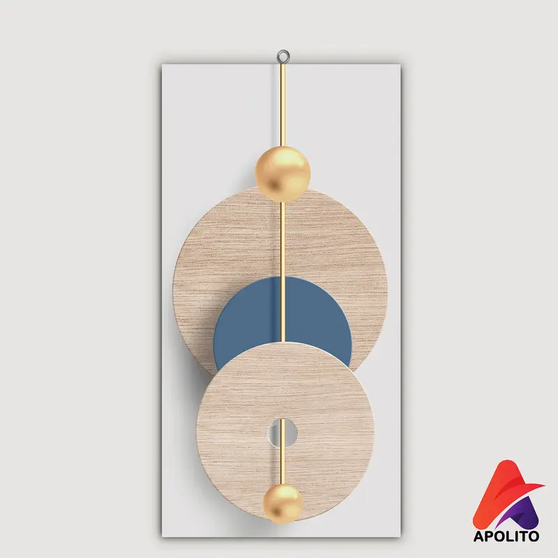SET HIASAN DINDING SET ISI 5 KAYU AESTHETIC PAJANGAN DINDING WALL DECOR (1 SET ISI 5) Dipasang di Dinding Satu Sisi DEKORASI DINDING ESTETIK ART Gantungan Paku 4