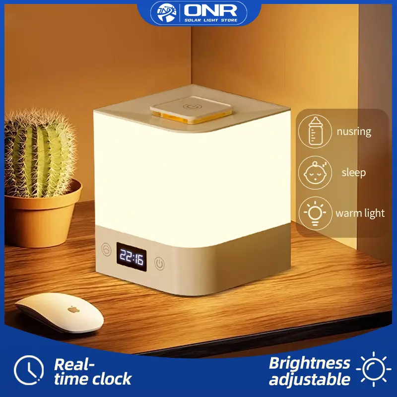 Đèn bàn LED đọc sách ban đêm, bảo vệ mắt, điều chỉnh độ sáng.