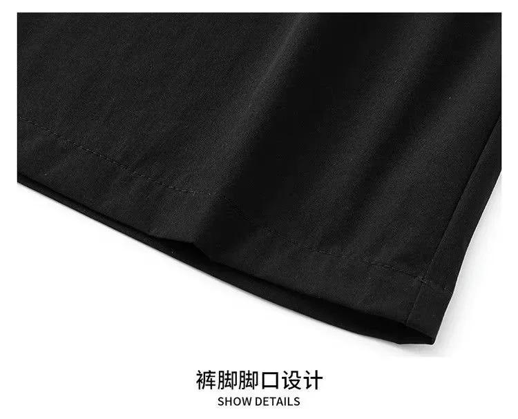 Product Introduction of Seluar Capri Sutera Ais, Untuk Lelaki, Nipis dan Longgar, Gaya Kasual, Seluar Setengah Panjang, Trendi, Bernafas dan Cepat Kering, Sesuai untuk Sukan, Seluar Pendek Musim Panas 14