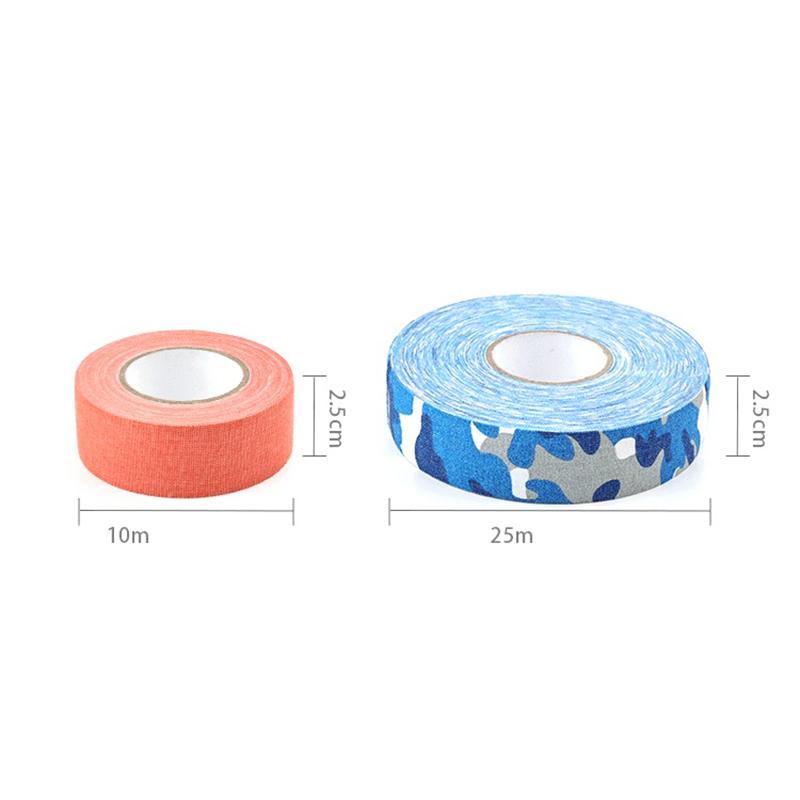 Product Introduction of 2.5CM*25M Ice Hockey Grip Tape Anti-slip Colored Athletic Sport Tape Polyester Wear-resistant Hockey Stick Tape Athletic Bandage 27