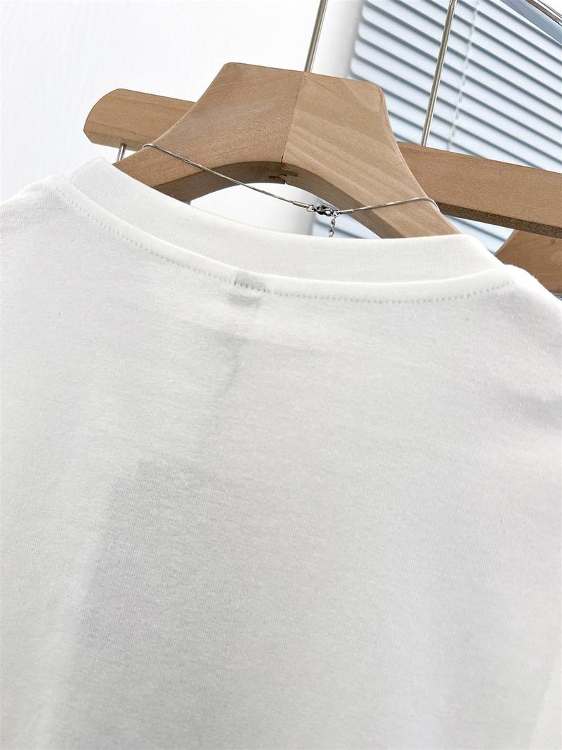 Product Introduction of Short pleated women's T-shirt waist design sweet short-sleeved summer cotton round neck top 12