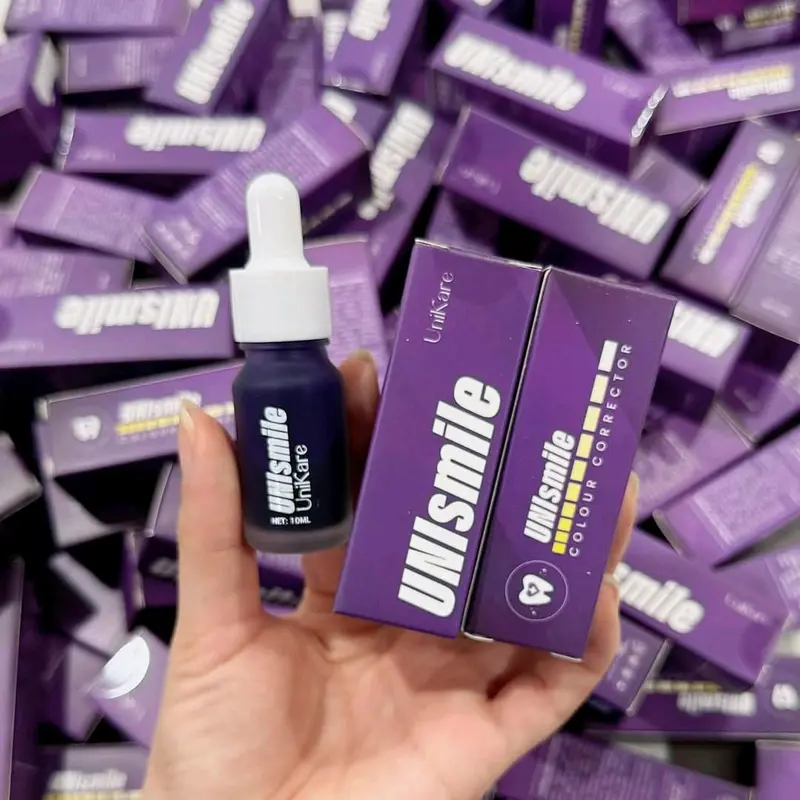 Serum Trắng Răng UNIsmile & Serum Unikare Cải Thiện Răng Vàng ( 1 Chai ) 5