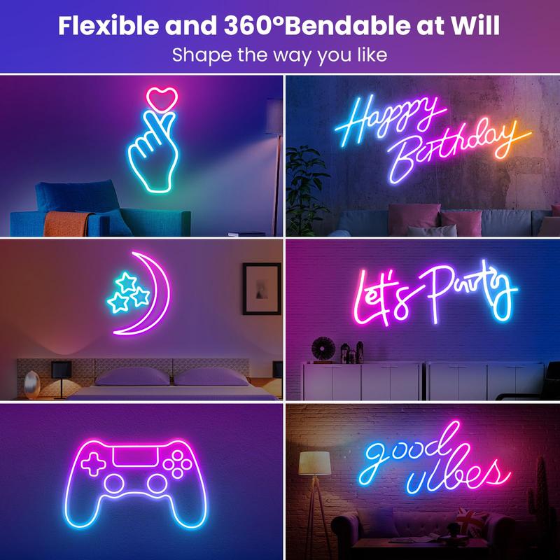 Product Introduction of Lampu Neon Flex Running RGB 3 Meter Remote Led Strip Bluetooth USB Kamar Tidur Hias lampu  running aesthetic 39