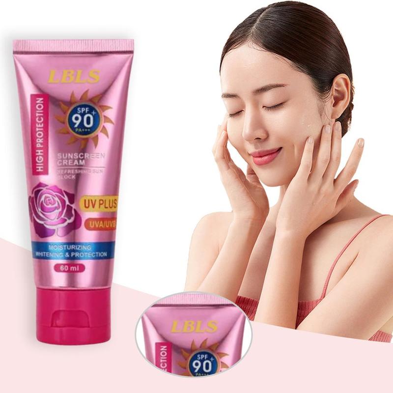 High Protection Moisturizing Sunscreen SPF90+++ Pink UV Protection ...