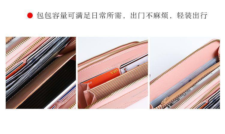 Product Introduction of Dompet Panjang Wanita, 2023 Ketibaan Baru, dengan Zip, Dompet Syiling, Pelbagai Fungsi, Kapasiti Besar, Reka Bentuk Mudah, Slot Kad Berbilang, Pemegang Kad 5