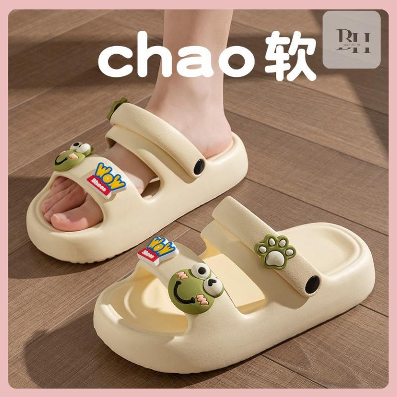 [ HOT MỚI VỀ ] Dép Sandal Nữ Dép Quai Hậu Học Sinh Sticker Dễ Thương Chất Liệu Siêu Nhẹ Chống Trơn Trượt TH3979