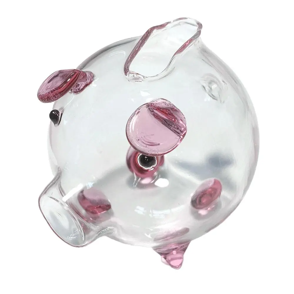 Piggy Bank Desktop Ornament Pig Statue Gift Animal Money Bank for Adult Kids