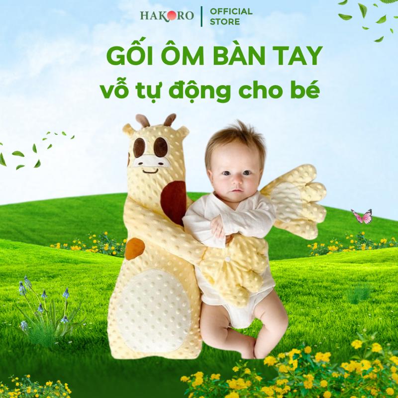 Gối Vỗ Ngủ Tự Động HAKORO Cho Bé Thông Minh Có Điều Khiển Êm Ru Như Bàn Tay Mẹ Mang Cảm Giác An Toàn Cho Bé