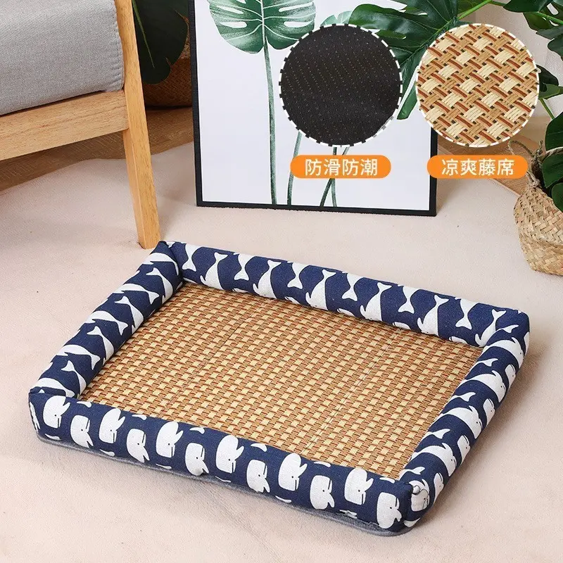 Nệm Chiếu Luna Pet NN05 Thoáng Mát Mùa Hè Cho Thú Cưng Nhiều Kích Thước - Thảm Cho Chó Mèo 7