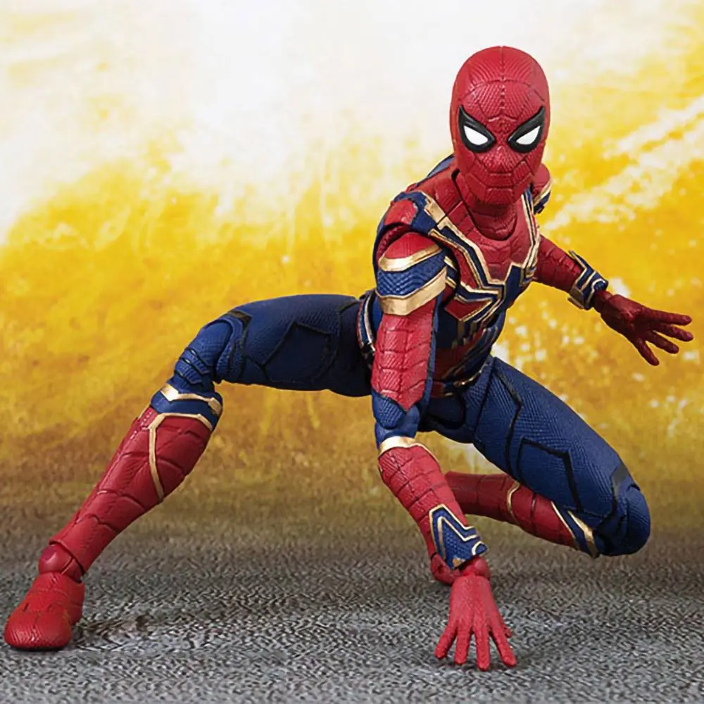 Đồ Chơi Mô Hình Hành Động Người Nhện, Avengers 3 Infinity War Người Nhện Bằng Sắt, 6 inch, Quà Tặng Tuyệt Vời Cho Trẻ Em, Vương Quốc Anh