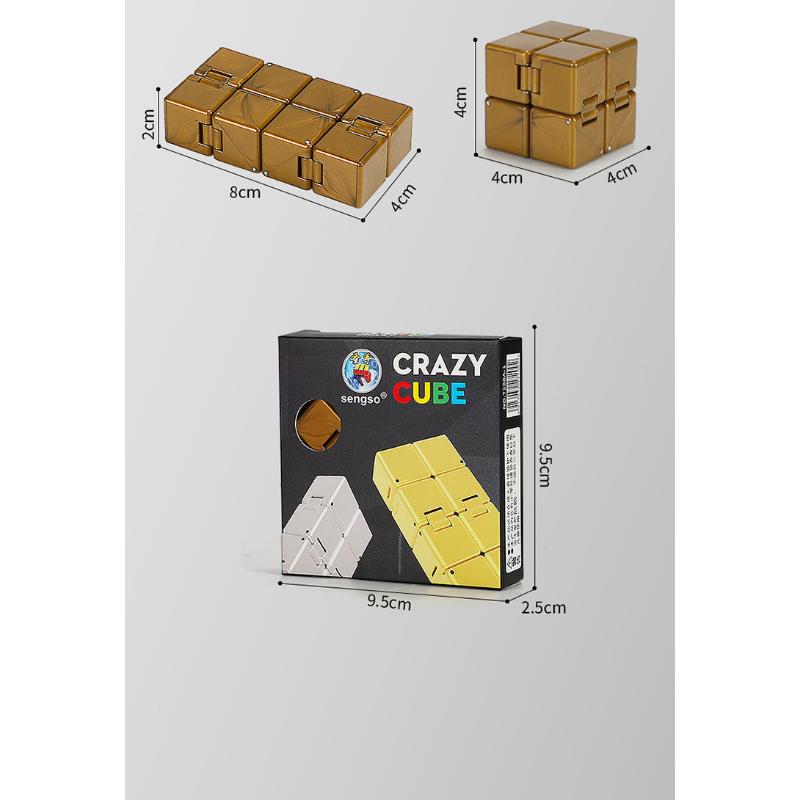 Product Introduction of 【Clearing Up】Saint Hand Infinite Rubik's Cube Relieves Stress Relieves Stress Releases Boring ADHD Folding Unlimited Cubes 26