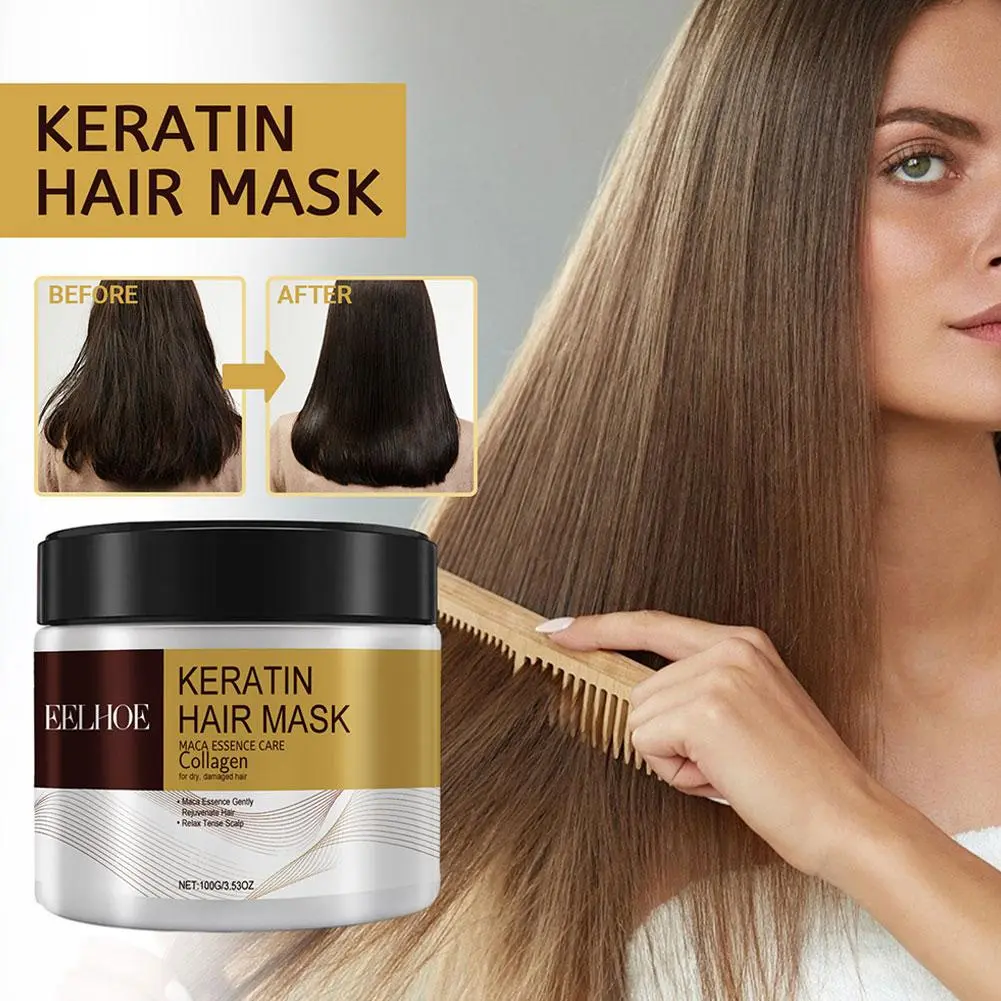 Repair And Moisturize Hair Mask Smooth Hair And Improve Dry Hair With Hair Mask S9Q3