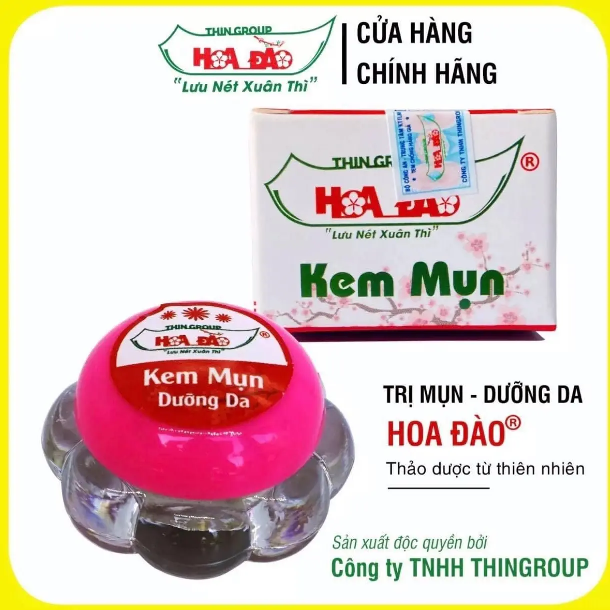 Kem mụn Hoa Đào THINGROUP