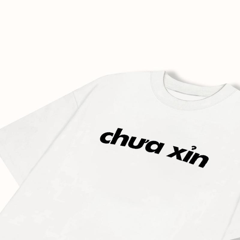 Áo Thun Tay Lỡ Nam Nữ Cotton Unisex , Áo Phông Cổ Tròn Hài Hước Form Rộng Basic Oversize 6S 2024 - Chưa Xỉn