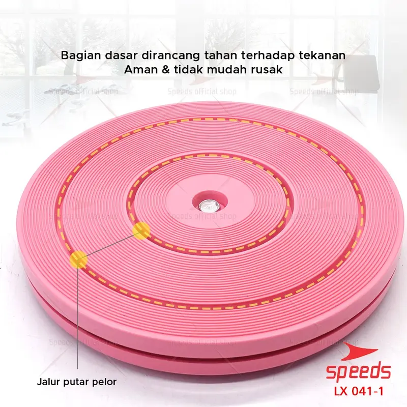 SPEEDS Waist Twisting Waist Twisting Disc 360° Alat Olahraga Santai Gym Portabel 041-1 2