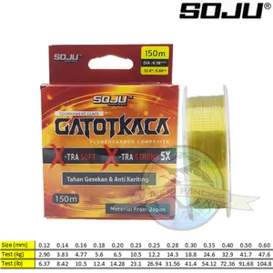 Senar Pancing Soju Gatot Kaca 150 Meter Tahan dan Anti Keriting