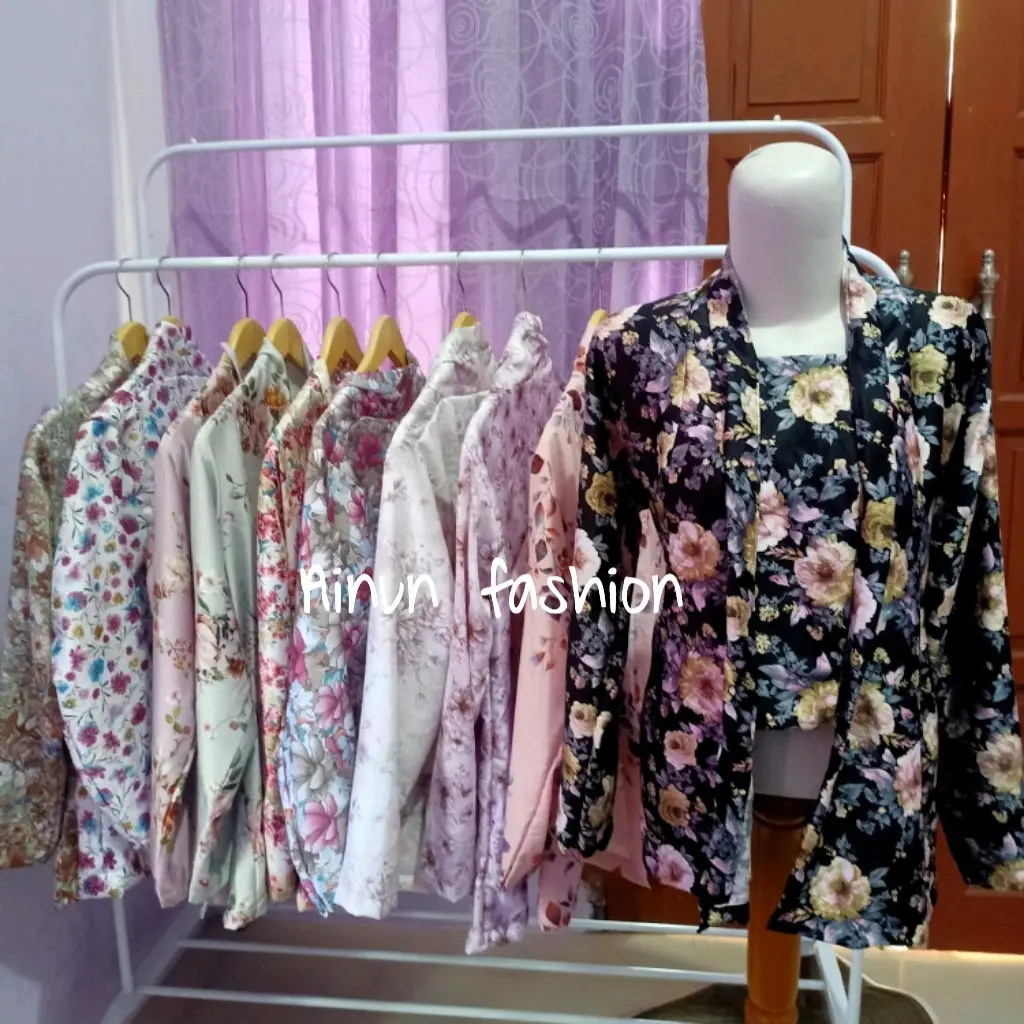 Kebaya modern 3pcs/ Kebaya nenek jadul/ Kebaya kutu baru kekinian/ Kebaya jadul/ Kebaya nenek motif