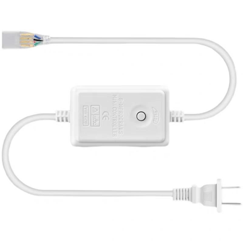 Nguồn dây Led chớp đổi màu 5050 RGB 220V 4 chân