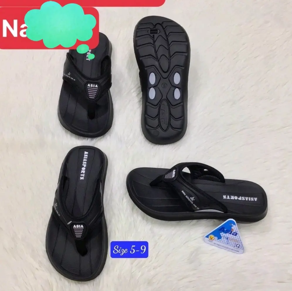Dép kẹp nam ASIAN ,dép kẹp quai dù,dép kẹp đúc  nguyên khối,chống trơn trượt dùng đi mưa không thấm nước