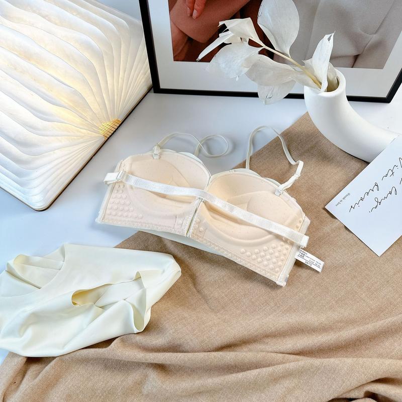 Product Introduction of Underwear, women's, front buckle, no straps, push-up, no-trace, seamless, wrapped chest, bra, non-slip, breathable and comfortable, no bunching, comfortable, suitable for spring, summer, autumn winter, very beautiful 28