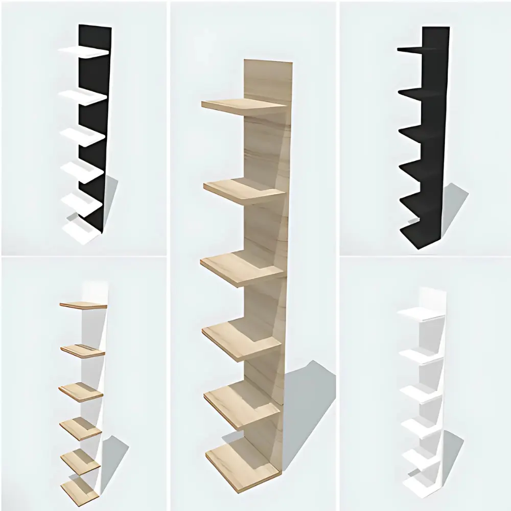 RAK SUSUN SEBAGUNA AESTHETIC 6 susun | RAK SEPATU | AMBALAN DINDING | RAK BUKU