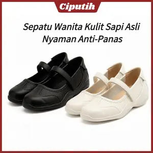 Sepatu Wanita 2026 Sepatu Balet Gaya Olahraga Baru Terpanas Sepatu Mary Jane Retro Prancis