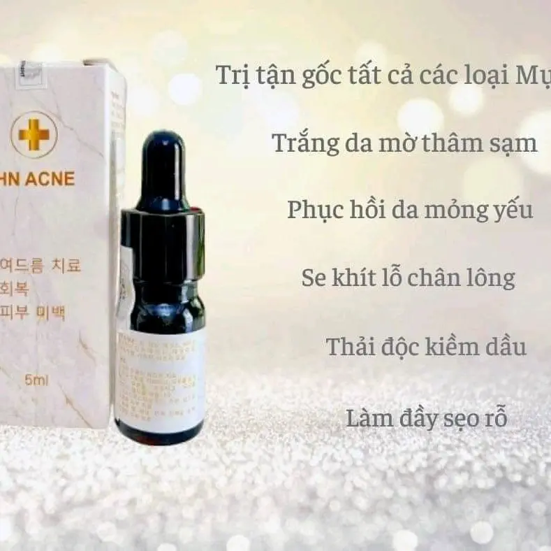 Siêu điều trị mụn Serum HN ACNE Chăm Sóc Da, Làm Đẹp, Phục Hồi Da Hư Tổn, Skincare cho Nam và Nữ. 3