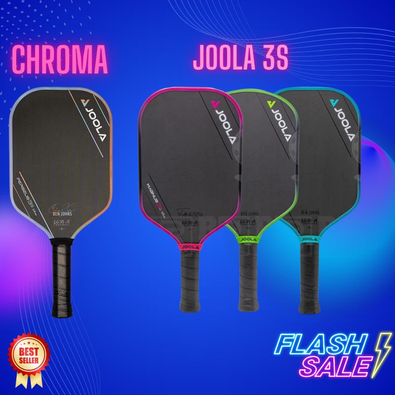 Vợt Pickleball Joola  3s 16mm Cacbon mặt nhám , siêu nhẹ giúp dễ dàng kiểm soát trái bóng 1