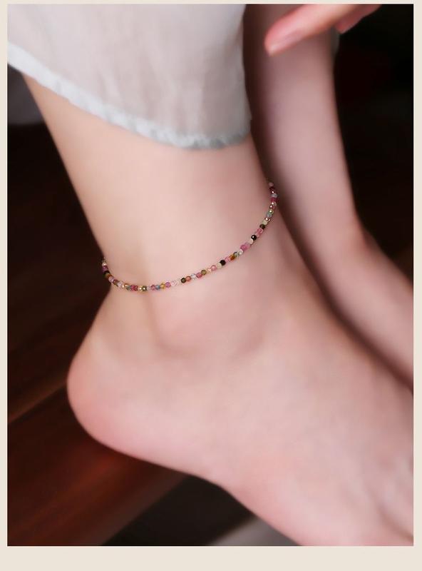Product Introduction of สร้อยข้อเท้ามาลาไคต์ หรูหรา และเซ็กซี่ คุณภาพสูง ราคาไม่แพง สำหรับผู้หญิง ฤดูร้อน 2024 มาใหม่ อินเทรนด์ ไม่ซีดจาง รุ่นขยาย เหมาะสำหรับคนอ้วน 4