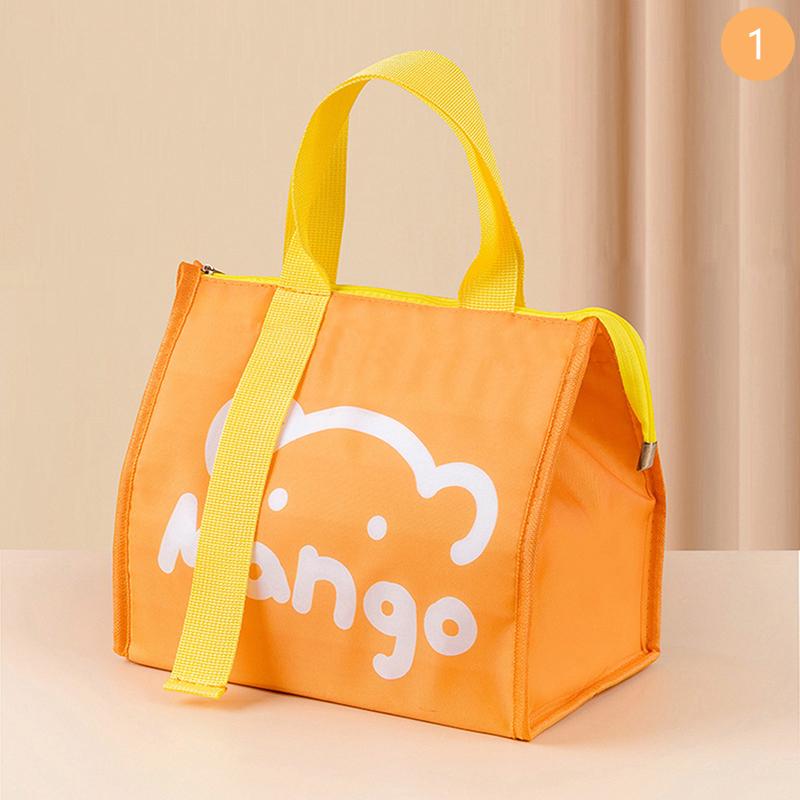 Product Introduction of Túi Đựng Hộp Cơm Trưa Giữ Nhiệt, Thiết Kế Cầm Tay Dễ Thương, Dành Cho Phụ Nữ Và Trẻ Em, Túi Xách Đựng Thực Phẩm, Thích Hợp Cho Du Lịch, Dã Ngoại Và Ăn Uống, Túi Bento Làm Mát Cách Nhiệt, 1 Cái 32