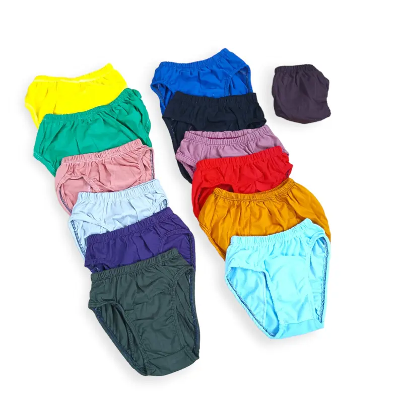 Paket 9 Bonus 1 Pcs CD Celana Dalam Anak Remaja Bahan Katun Motif Polos Terbaru Fashion 1