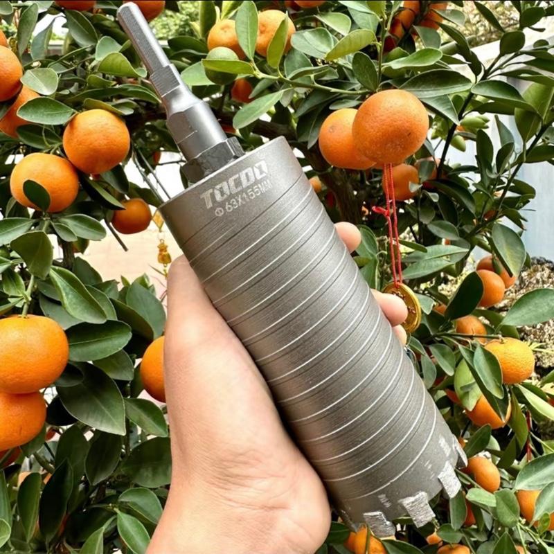 Mũi khoan rút lõi tocdo có đầu định tâm chân chuyển cho máy khoan đầu kẹp