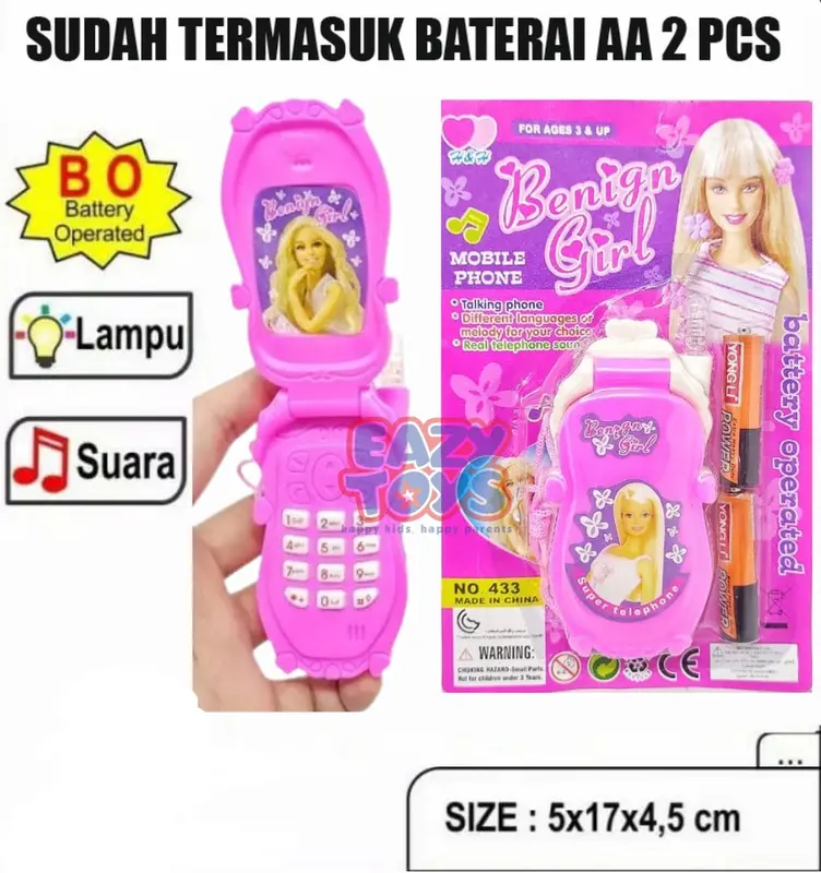 mainan telephone anak/ bunyi/ phone/ telepon mainan/ hp mainan Toys Anak 0