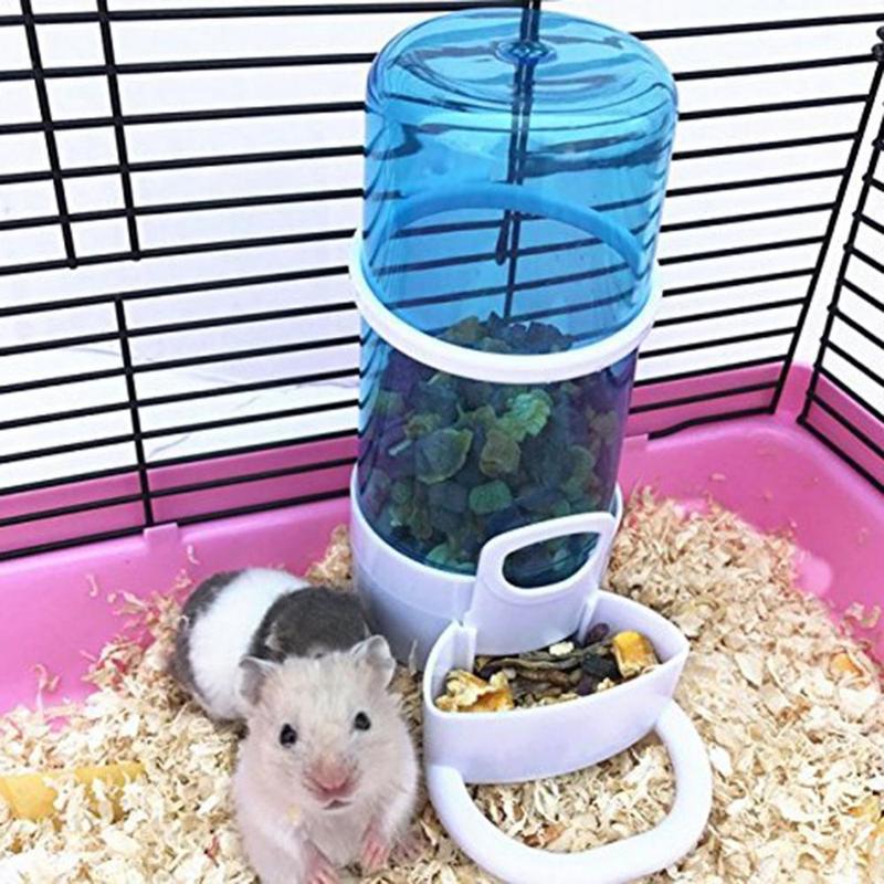Product Introduction of Automatic Pet Bird Hamster Feeder Cage Water Dispenser Drinker Feeding Bowl Pet Supply Bird Automatic Feeder Food Feeding Tool 30