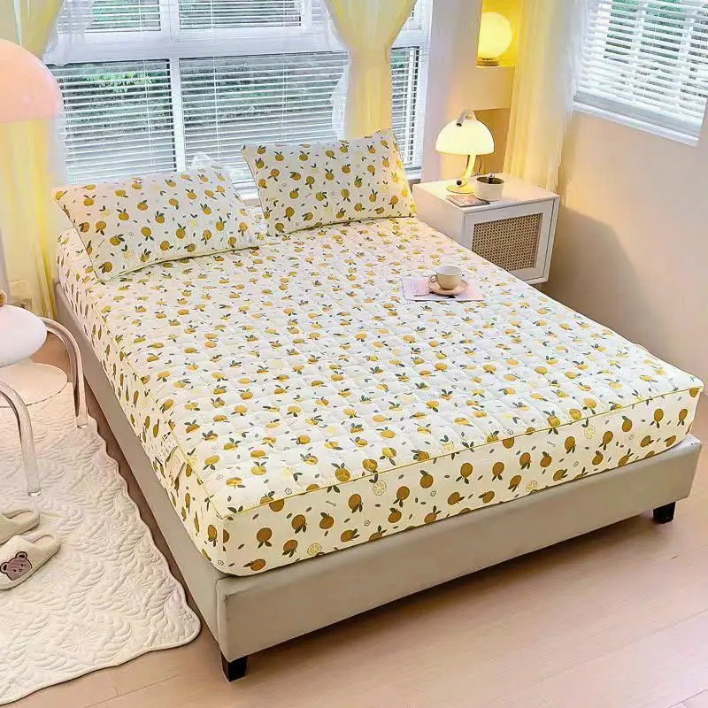 [ Tặng Kèm Thảm Chân 40k ] Ga gối cotton đũi xơ đậu nành chần bông Thoáng khí 6