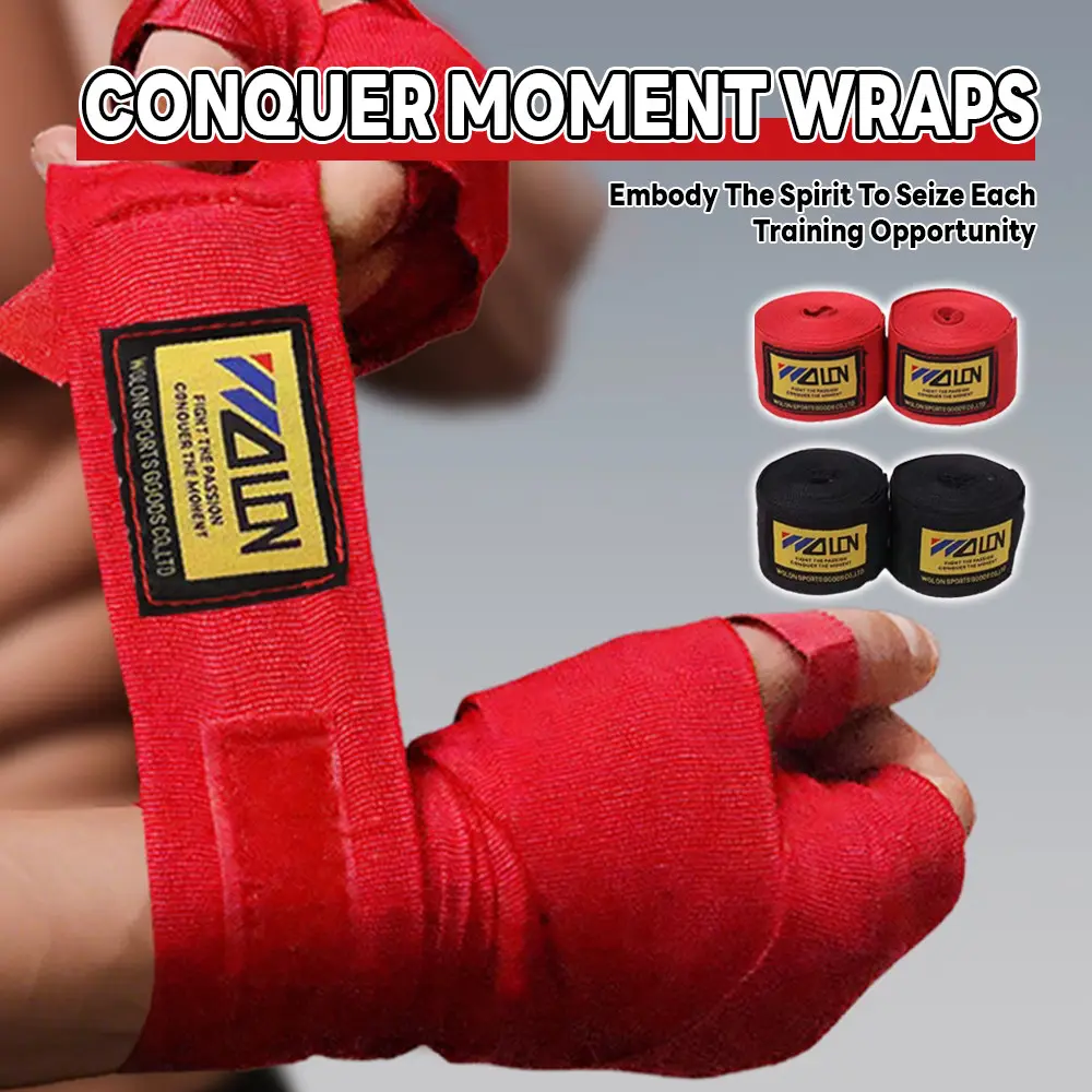 2PCS Boxing Hand Wraps Elastic Sports Hand Straps 5M for Muay Thai ...
