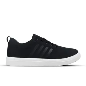 TOMKINS Jewell Alpha - Black White Sepatu Pria Sneakers Hitam Casual Hitam Casual