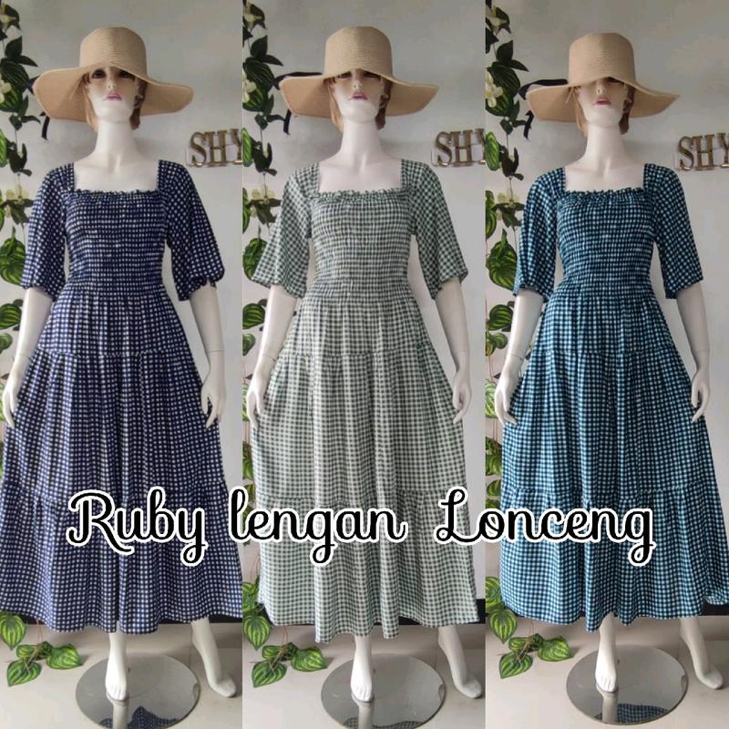 Long Dress Kerut Dada 8