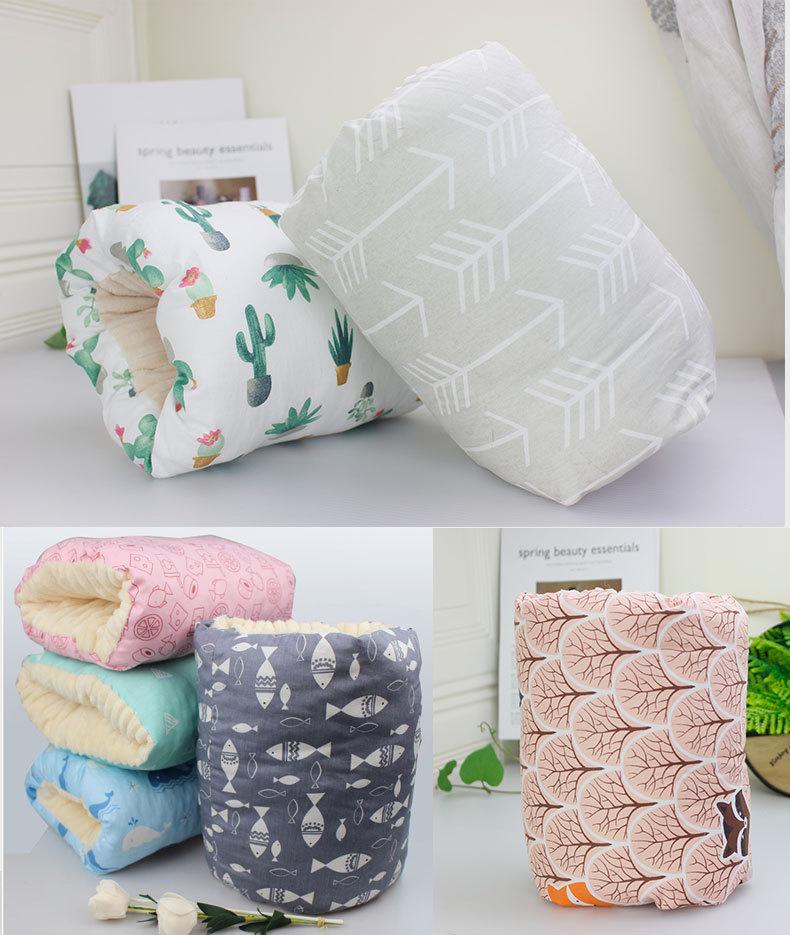 Product Introduction of Pure Cotton Fleece Thickened Soft Comfortable Baby Nursing Pillow Arm Pillow Breastfeeding Pillow Maternity Supplies 4