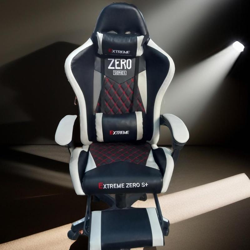 ghế zero s+ màu trắng bản có gác chân ...