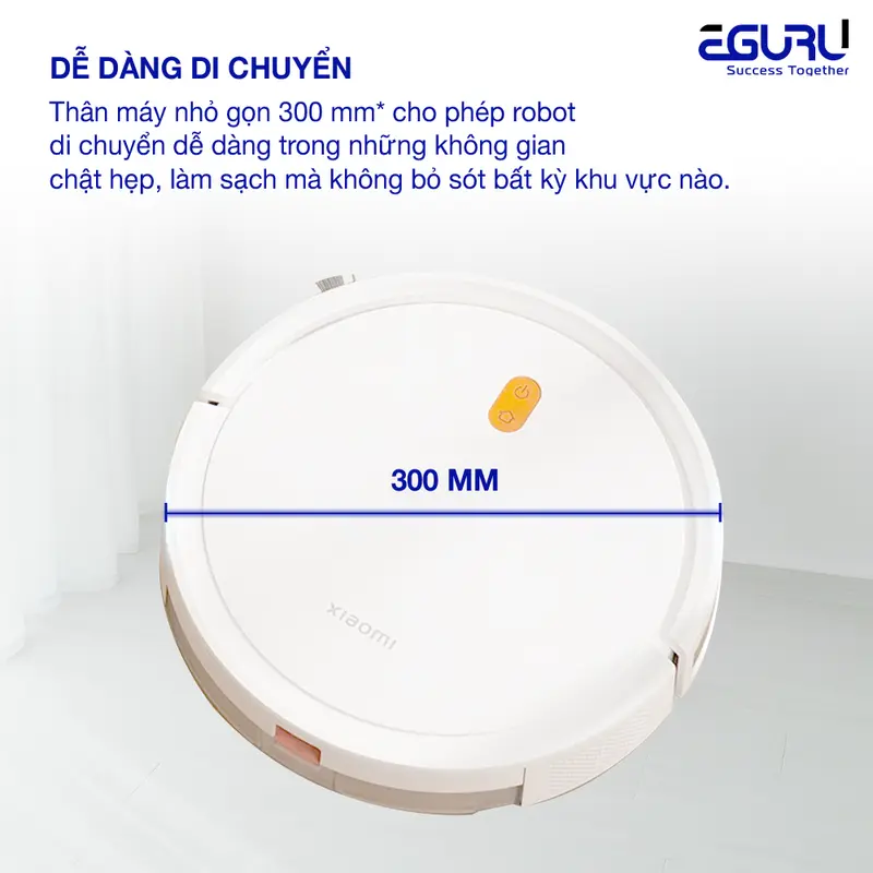 [LIVE] Robot hút bụi lau nhà Xiaomi Vacuum E5" - Ba cấp độ hút - Lực hút 2000Pa - Điều khiển giọng nói - BH 12 tháng Máy Hút Bụi Làm Sạch 6