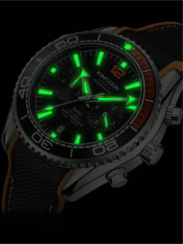 Men's Business Fashion Mechanical Watch, Casual Trendy Luminous Date Watch, Multifunctional Watch for Party, Daily Decor, Exquisite Watch for Birthday Gift with Box 3