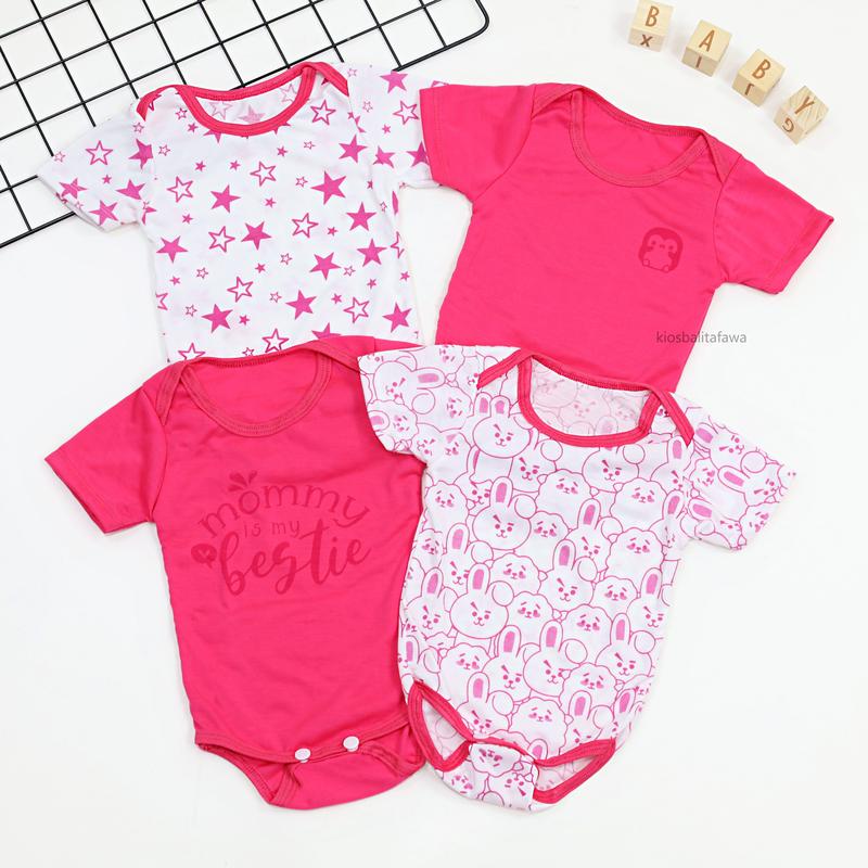 (ISI 4) Jumper Bayi Paket Lahiran SNI 0-6 Bulan Kado Baby New Born Bayi Perempuan Laki Laki Set Kaos Bayi Jamper 0-3 Bulan Kiosbalitafawa 5