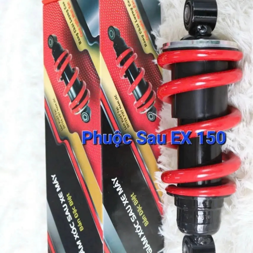 Phuộc Sau Detex 21cm Cho Exciter 150, 155 - Độ Bền Cao, Hiệu Suất Giảm Xóc  Phụ Tùng