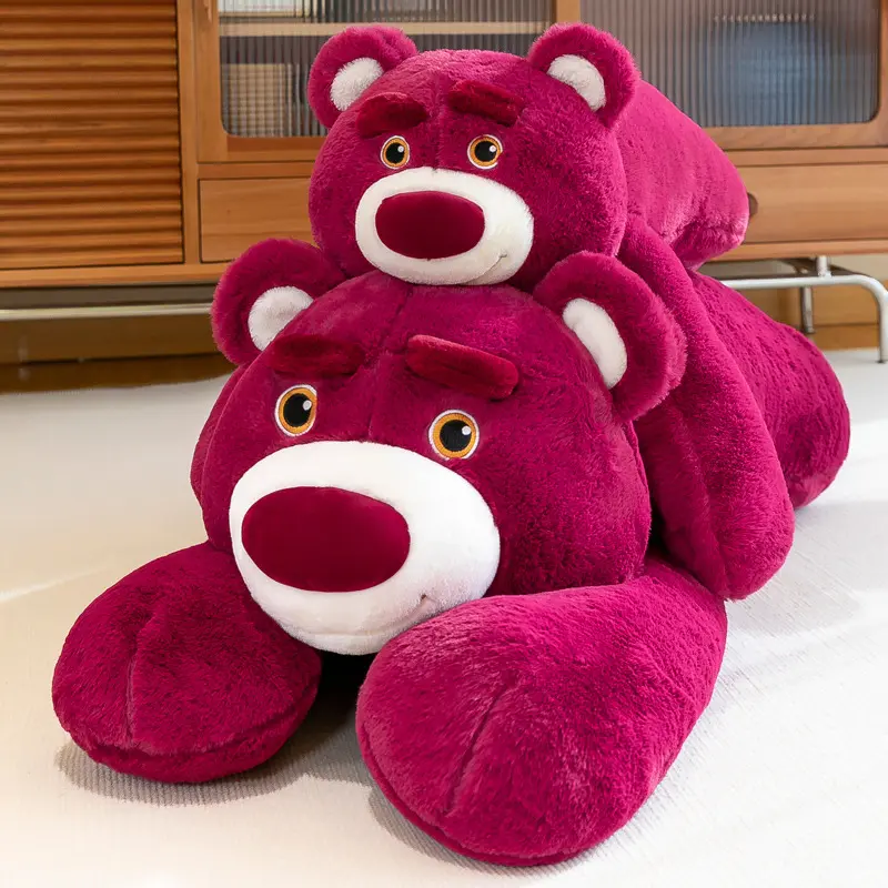 Gấu Bông Lotso Bear Gấu Dâu Gấu Bông Dâu Mềm Mại Và Dễ Thương – Gấu xᶖnh – G118 Toy Thú Bông Đồ Chơi Thú Nhồi Bông Phát Nhạc