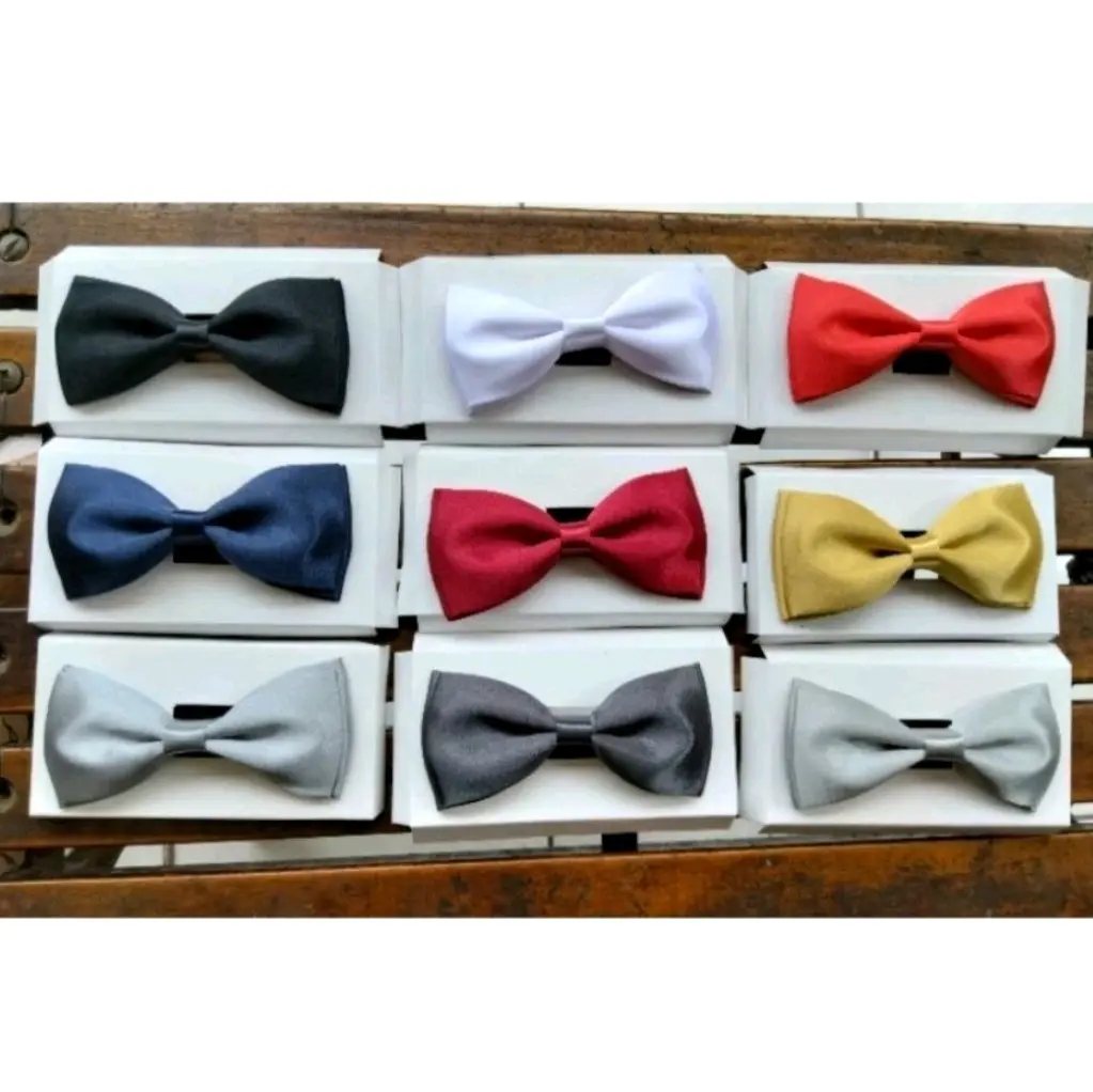 Dasi Kupu-kupu Pria Dewasa Warna Model Klik Murah Free Box